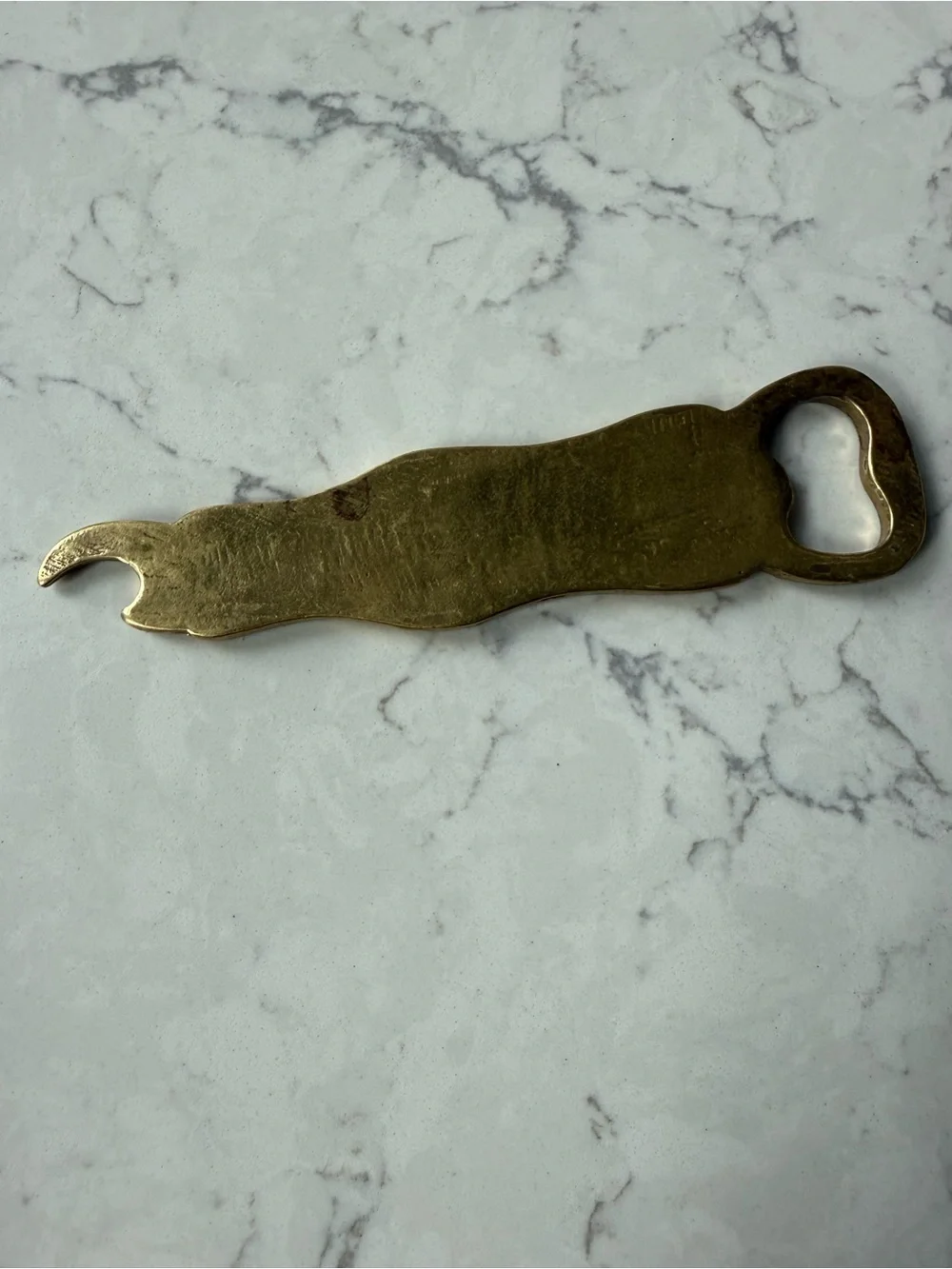 Vintage Brass Coca-Cola Bottle Opener “Drink Coke 5¢” Double Ended multi-tool